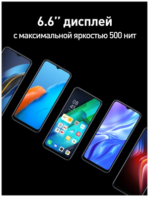 Купить Смартфон Infinix HOT 20i 4/64 ГБ Black